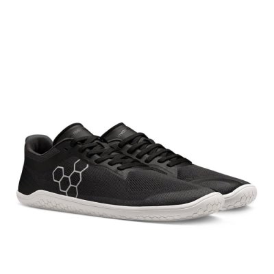 Chaussure Running Vivobarefoot Geo Racer II Homme - Noir QCV283561